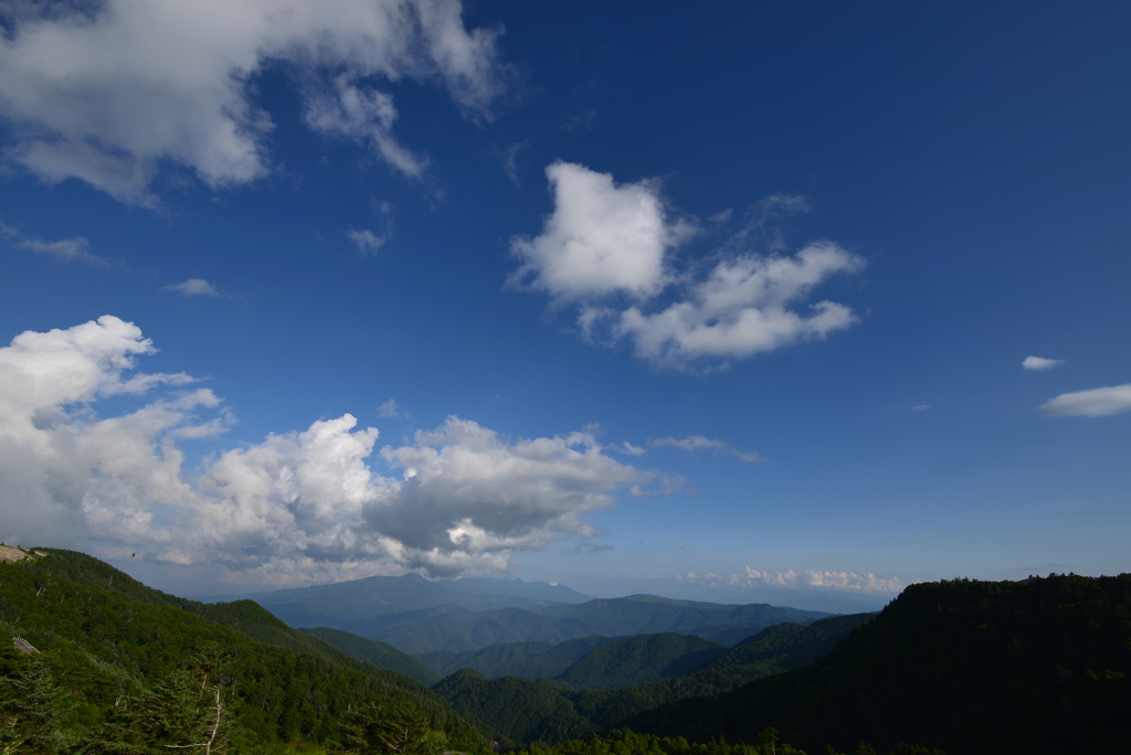 美ヶ原の空模様