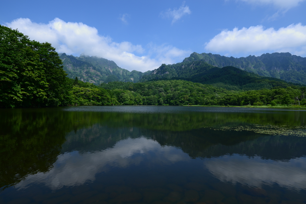 戸隠 鏡池