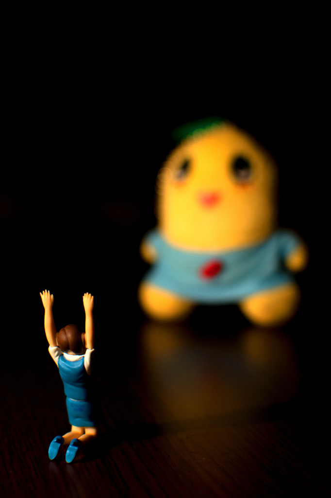 ふなっしーとフチ子