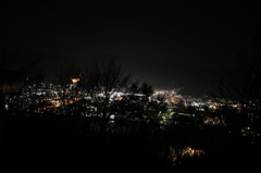 筆影山_その1_人工の灯（夜景）