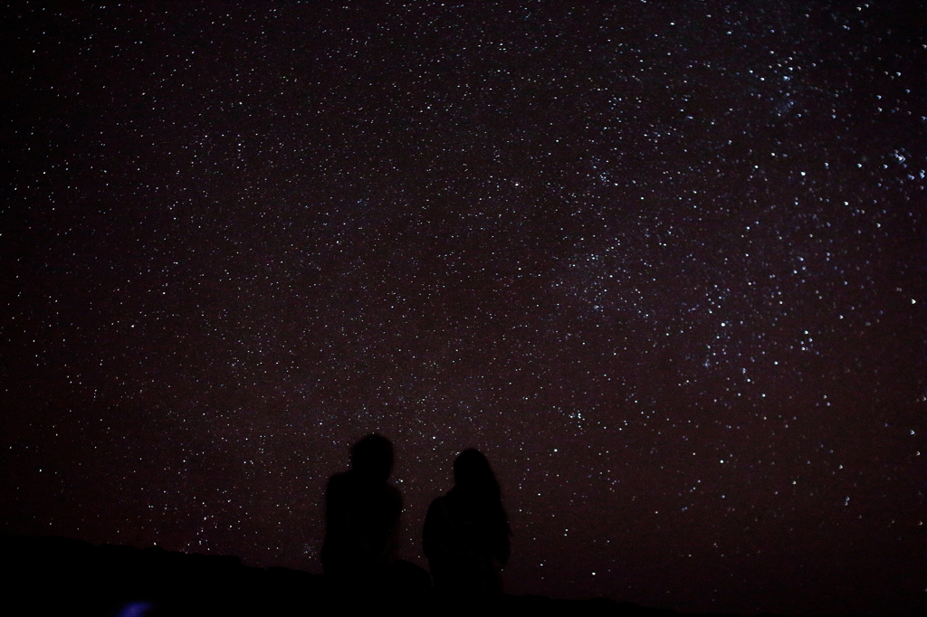 満点、満天、万天　の星