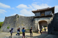 沖縄首里城で