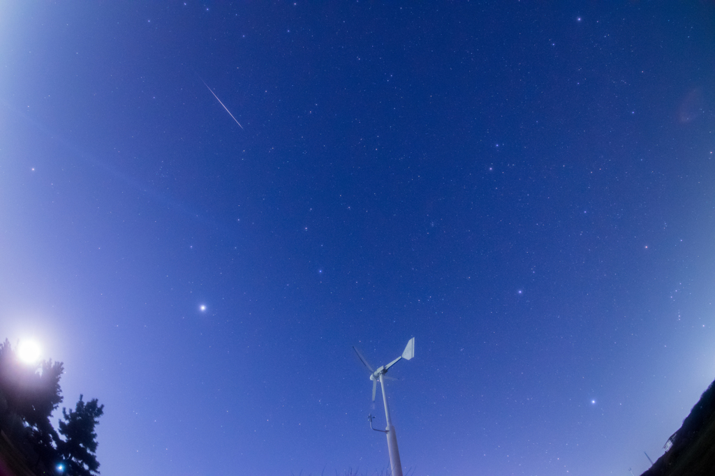 しぶんぎ座流星群(群じゃないけど・・・)