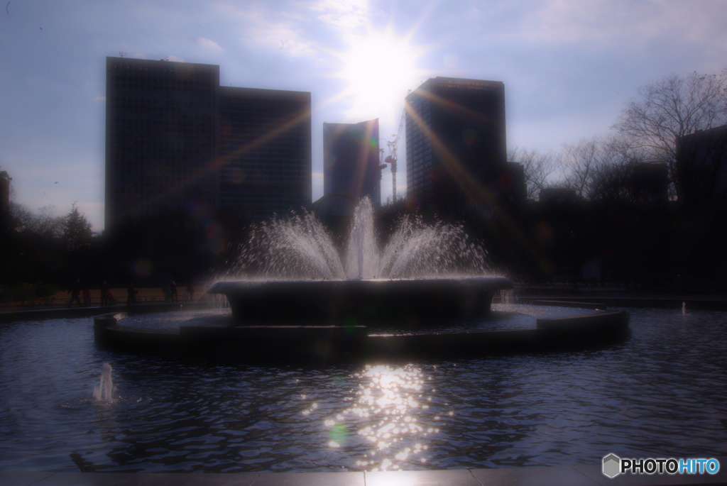 日比谷公園の噴水