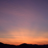 西の夕焼け