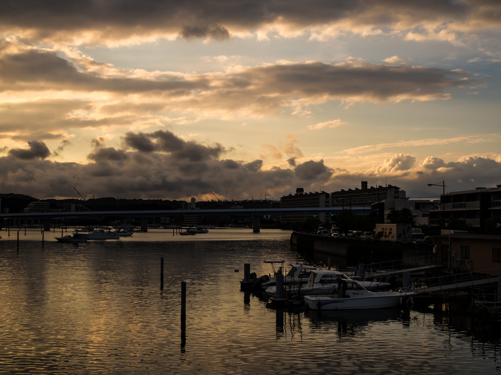 夕景色