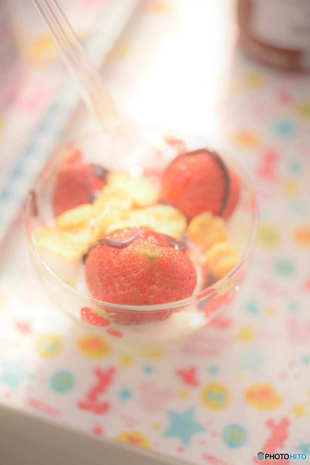 バレンタインパフェ