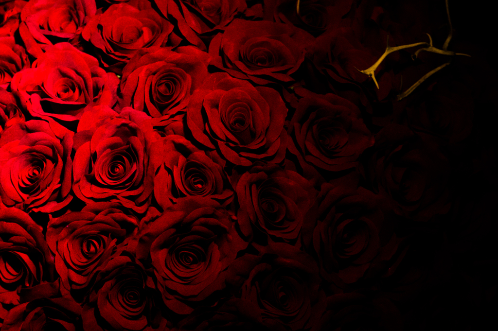 薔薇の飾り