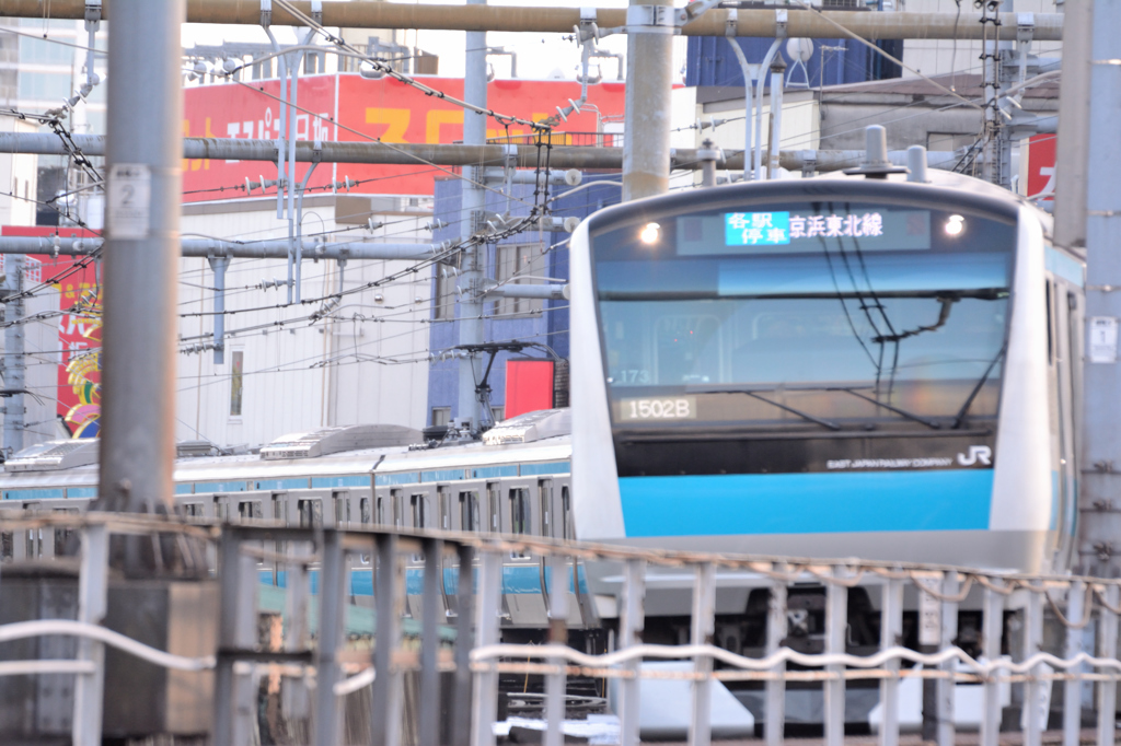 京浜東北線　北行