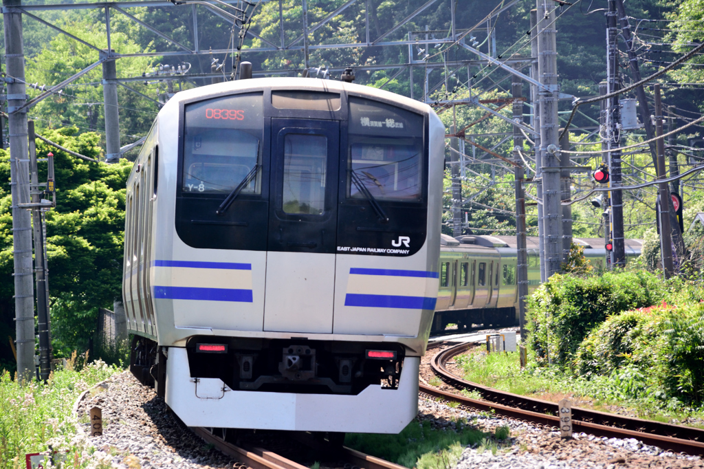 横須賀線・下り