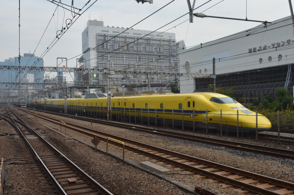 ドクターイエロー in 田町