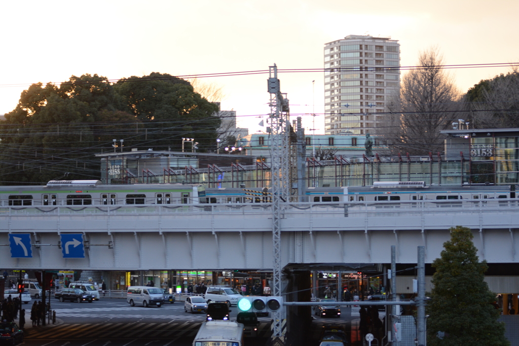 上野駅は大忙し