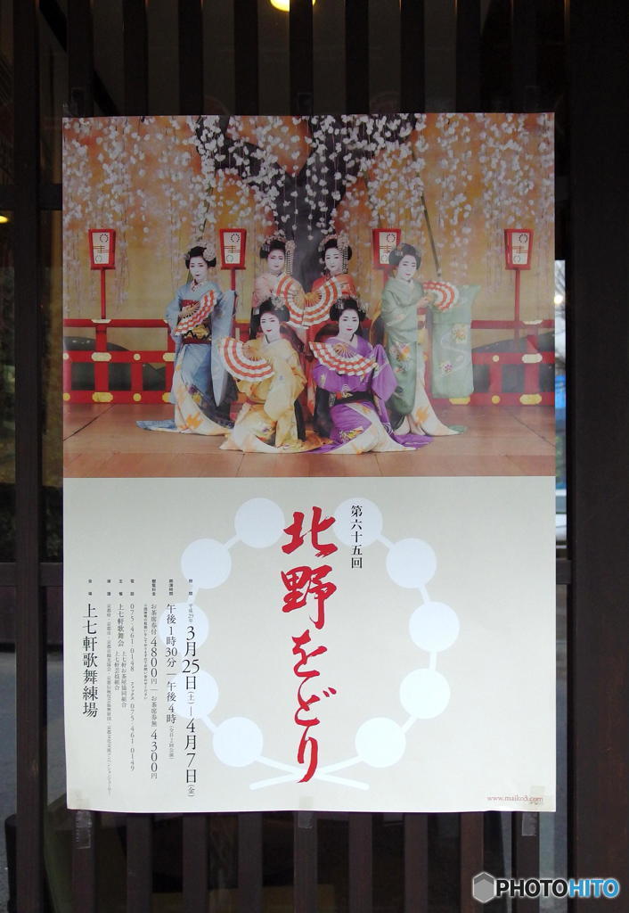 早春の上七軒　その５