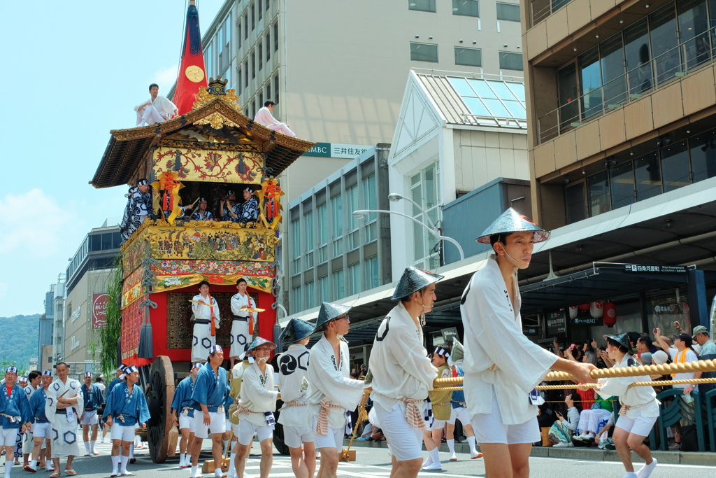 祇園祭 2019　後祭山鉾巡行　蔵出し その１