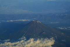 上空からの富士山 2020 師走 その１