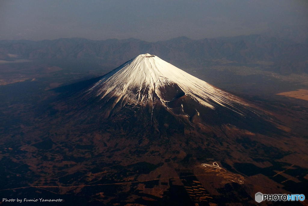 上空からの富士山　その４