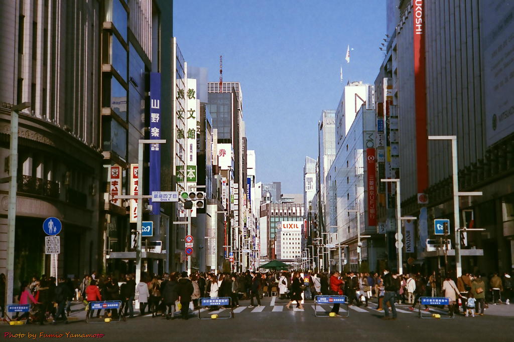 ご隠居(Nikon SP)の試写(銀座編)　その５