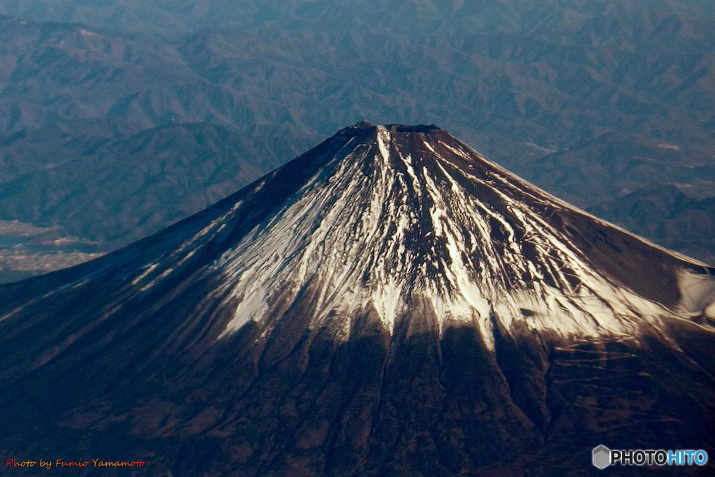 上空からの富士山　その３