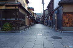 花見小路の朝　その２