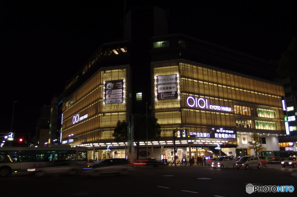 四条通の夜　その１