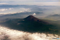 上空からの富士山　その５