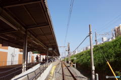 東武亀戸駅にて･･･