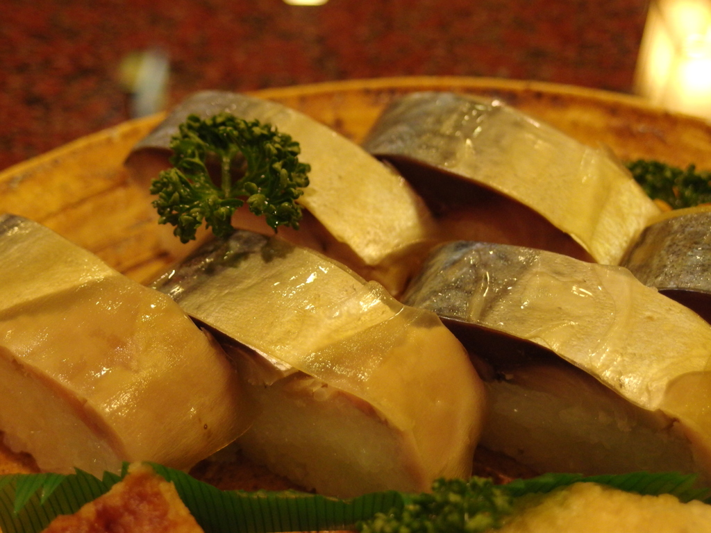 京都の鯖姿寿司