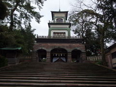 尾山神社にて ２