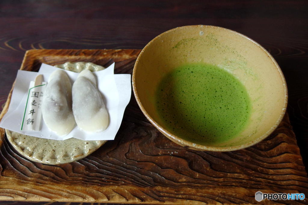 やわた走井餅老舗にて　その１