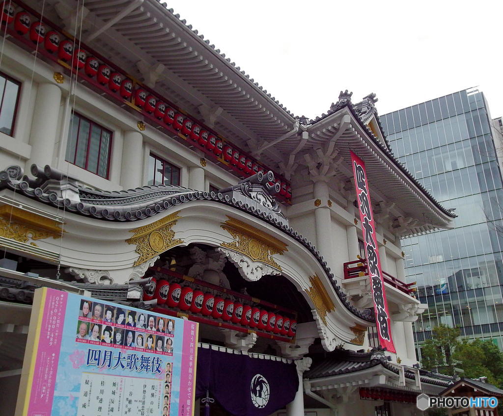 歌舞伎座にて　その１