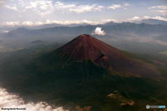 上空からの富士山　その４