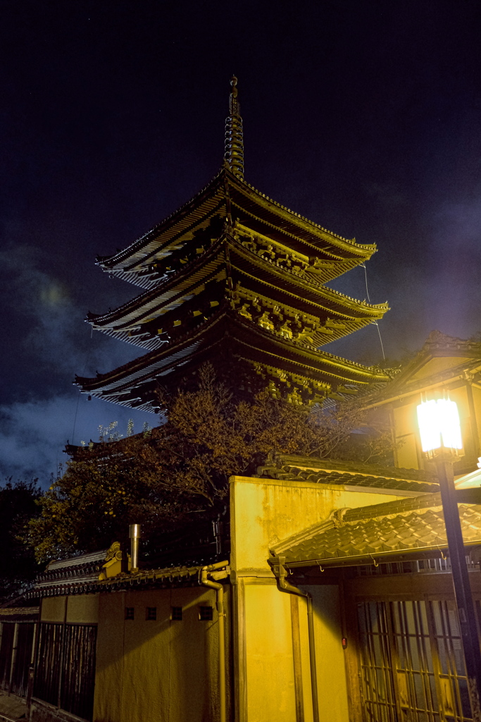 八坂の塔 2020 師走 その２