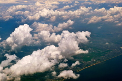 龍神雲、東へ…