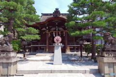 盛夏の大将軍八神社　その１