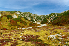 高山の紅葉