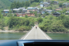 四万十　沈下橋