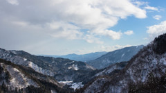 snowy mountains