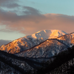 Orange mountain