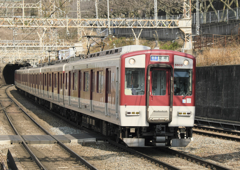 石切駅で