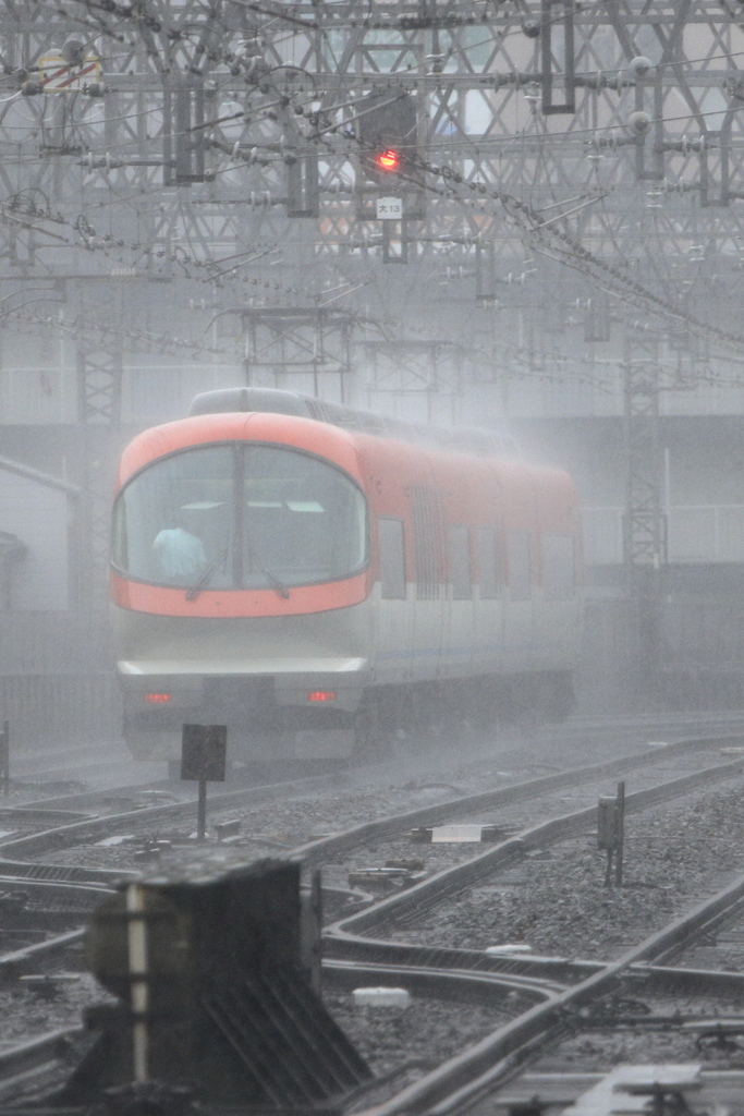 雨中３