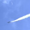お月様とBlue Impulse