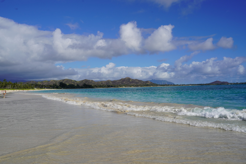 カイルアビーチ　海が