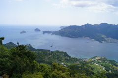 天狗倉山から海
