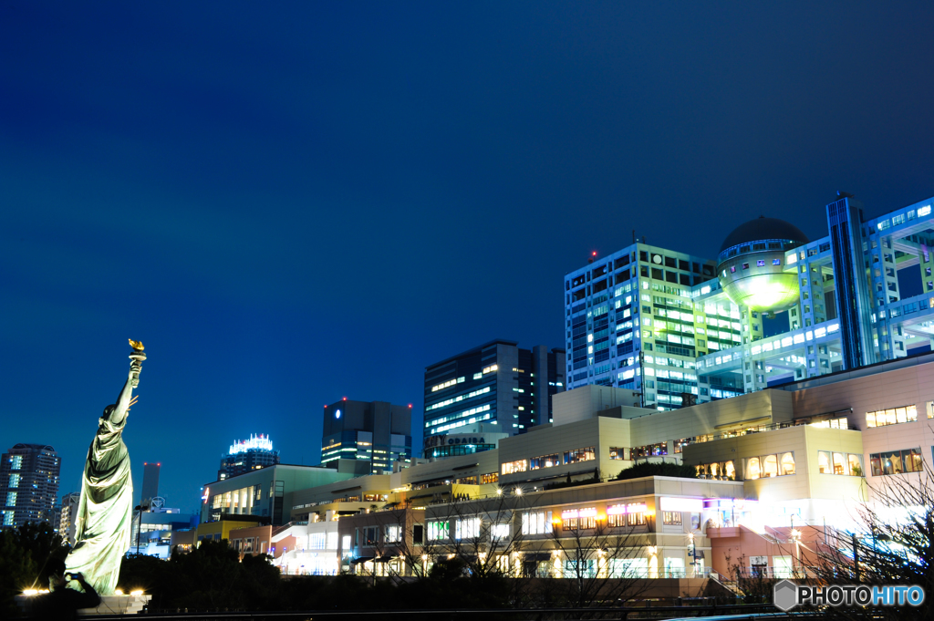 フジテレビを望む