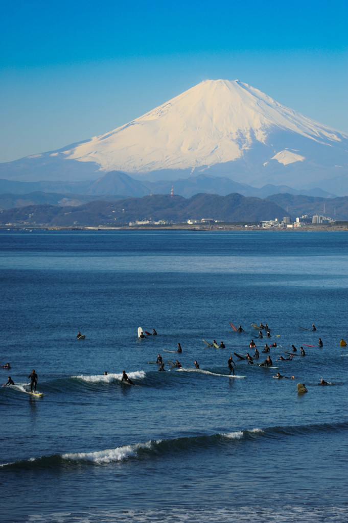 富士のサーファー