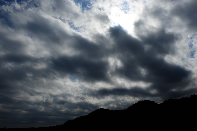 重たい雲