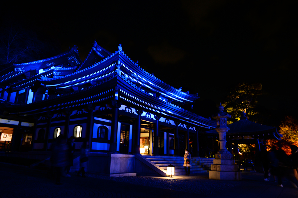 青い寺