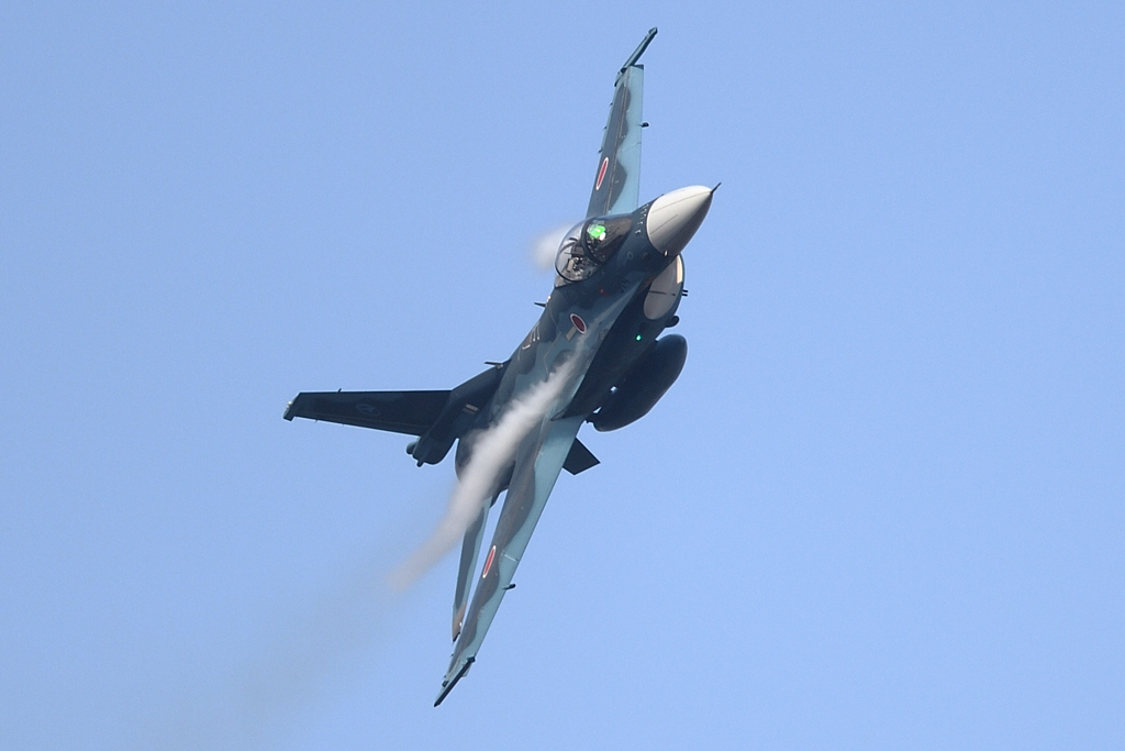 明野駐屯地航空祭2017⑥　F-2機動飛行