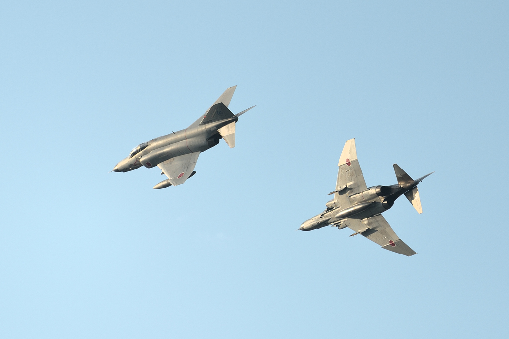 岐阜基地予行　F-4のパッカーン
