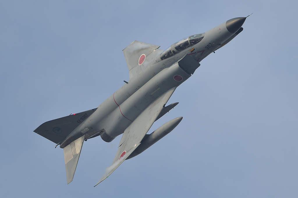 岐阜基地航空祭2016予行　F-4機動飛行